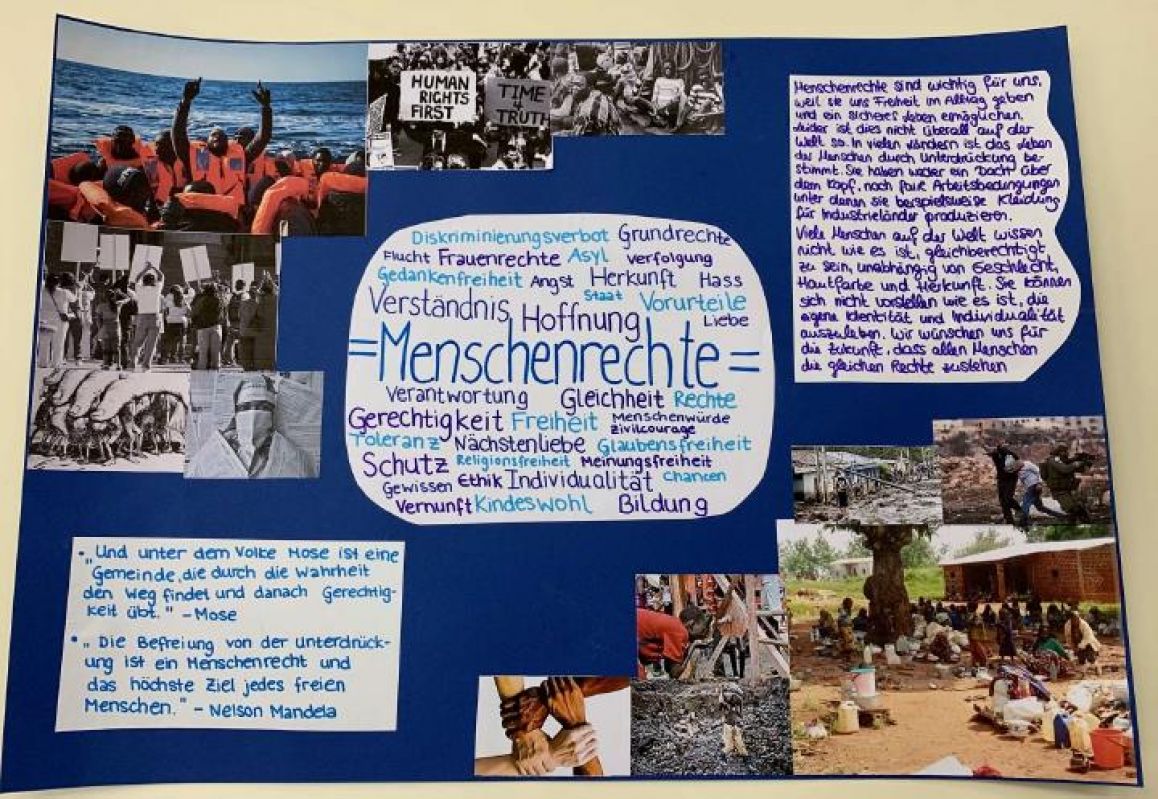 Online-Ausstellung zum Welttag der Toleranz 2020 - Beitrag Gymnasium Delbrück